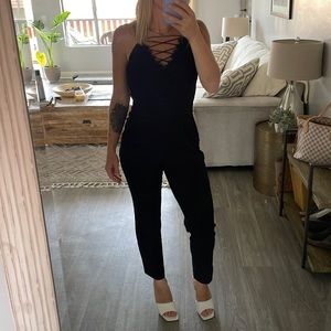 XS black Express jumpsuit